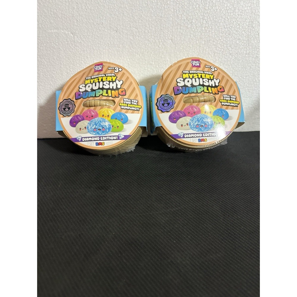 Crazy Fun RMS Mystery Dumpling Rare Diamond Edition Lot of 2 BRAND NEW SEALED